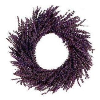 HBXD Krans “Lavendula” | Kleur: Blauw | Kerstdecoratie | Diameter 40 centimeter | Per krans