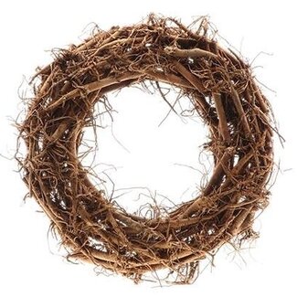 HBXD Wreath “Wilen” | Colour: Brown | Christmas decoration | Height 22 centimetres | Diameter 60 centimetres | Per 2 wreaths