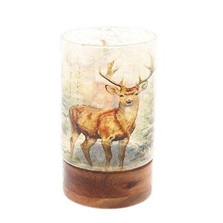 HBXD Tealight holder “Renee” | Colour: Mixed Colours | Christmas decoration | Height 23 centimetres | Diameter 13 centimetres | Per tealight holder