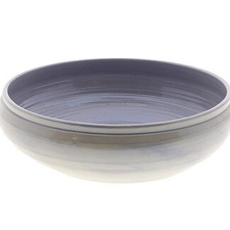 HBXD Schale „Alvar“ | Farbe: Fliederlila | Wohnaccessoires | Höhe 13 Zentimeter | Durchmesser 45 Zentimeter | Im 2er-Set