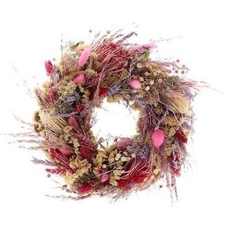 HBXD Krans “Arab Dream” | Kleur: Gemengde Kleuren | Kerstdecoratie | Hoogte 9 centimeter | Diameter 30 centimeter | Per krans