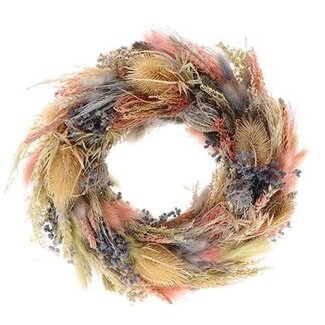 HBXD Wreath “Candy” | Colour: Mixed Colours | Christmas Decoration | Height 9 centimetres | Diameter 40 centimetres | Per wreath