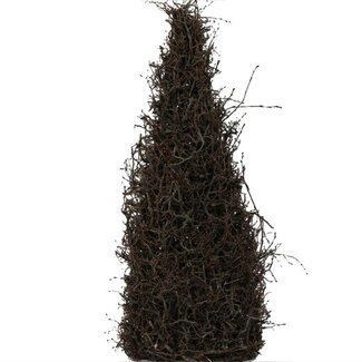 HBXD Decorative cone “Bonsai” | Colour: Brown | Christmas decoration | Height 160 centimetres | Diameter 50 centimetres | Per cone