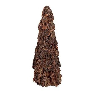 HBXD Decorative cone “Juniper” | Colour: Brown | Christmas decoration | Height 60 centimetres | Diameter 20 centimetres | Per 2 cones