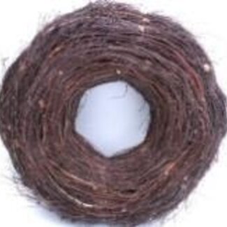 HBXD Wreath “Willow Grande” | Colour: Brown | Christmas decoration | Height 30 centimetres | Diameter 220 centimetres | Per wreath