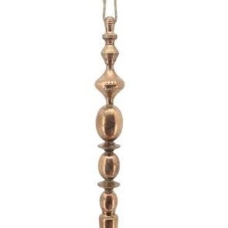 HBXD Drop Christmas Hanging Ornament “Avilo” | Colour: Copper | Christmas decoration | Height 86.5 centimetres | Diameter 8 centimetres | Per hanging ornament