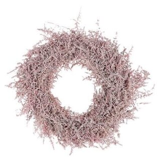 HBXD Wreath “Asparagus” | Colour: Pink | Christmas decoration | Diameter 40 centimetres | Per wreath
