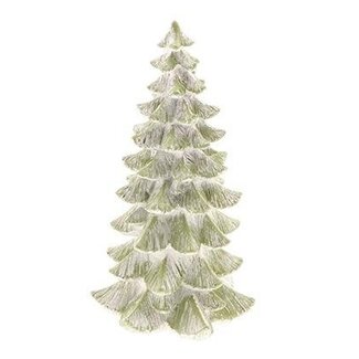 HBXD Christmas Tree Decoration  “Olsen” | Colour: Light green | Christmas decoration | Height 27 centimetres | Diameter 15 centimetres | Per 2 Christmas trees