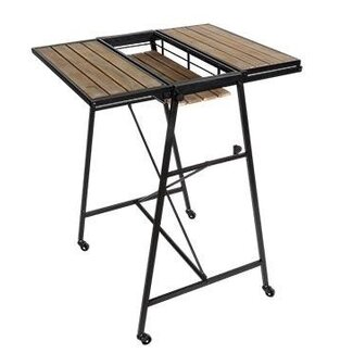 HBXD Adjustable Plant Stand | Colour: Black Brown | Home Decor | Length 73 centimetres | Width 60 centimetres | Height 124 centimetres | Per stand