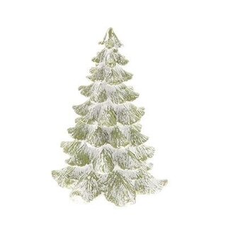 HBXD Christmas Tree Decoration  “Olsen” | Colour: Light green | Christmas decoration | Height 20 centimetres | Diameter 14 centimetres | Per 2 Christmas trees