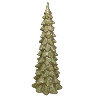 HBXD Decorative Christmas Tree “Arden” | Colour: Champagne | Christmas decoration | Length 30 centimetres | Width 30 centimetres | Height 82 centimetres | Per Christmas tree