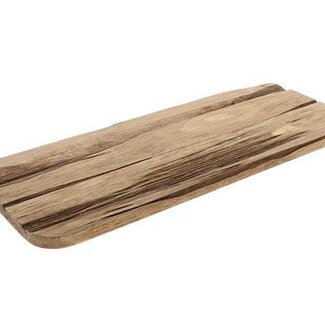 HBXD Tray “Prato” | Colour: Brown | Home décor | Length 58 centimetres | Width 24 centimetres | Height 1.8 centimetres | Per 2 trays