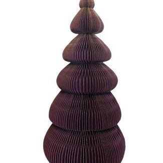 HBXD Dekoration Weihnachtsbaum  “Round Foldy” | Farbe: Bordeauxrot | Weihnachtsdekoration | Länge 50 Zentimeter | Höhe 150 Zentimeter | Durchmesser 75 Zentimeter | Pro Weihnachtsbaum