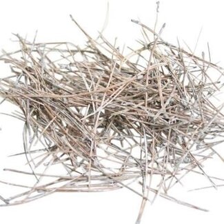 HBXD Pine needles | Colour: White | Christmas decoration | Per kilo