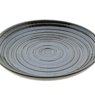 HBXD Plate “Perola” | Colour: Dark green | Home decoration | Height 6 centimetres | Diameter 50 centimetres | Per plate
