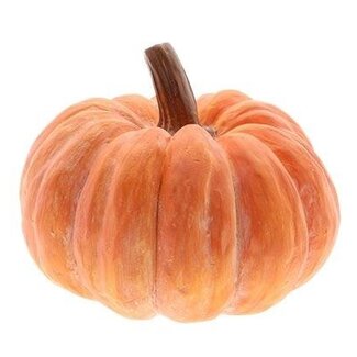 HBXD Pumpkin “Albi” | Colour: Orange | Autumn decoration | Length 29 centimetres | Width 28 centimetres | Height 22 centimetres | Per 2 pumpkins