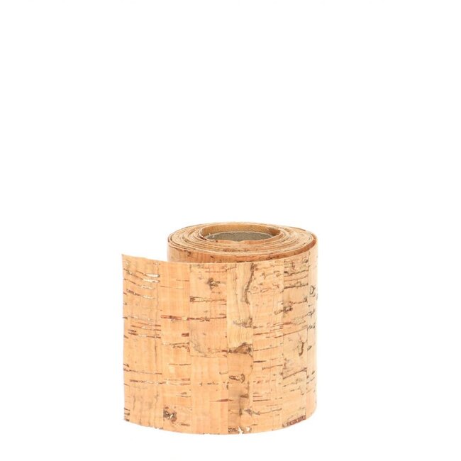 Cork Ribbon | Colour: Cream-coloured | Width 60 millimetre | Length 3 metre | Per roll