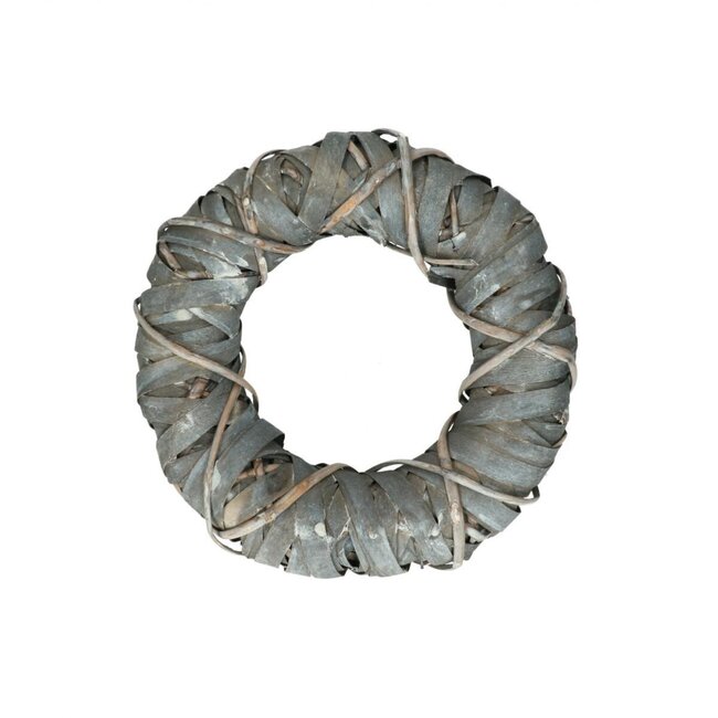 Hamala Wreath | Colour: Natural White Grey | Diameter 27 centimetre | Per wreath