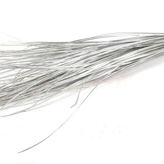 QC Gerade Nervenader des Palmblatts | Farbe: Silberfarben | Straight Ting Ting Trocken-Dekoration | Länge ± 70 centimeter | 5 Zweige pro Büschel | Pro Bund