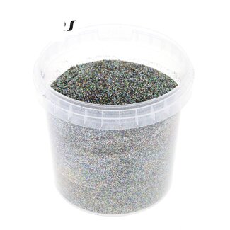 QC Glitter in Reusable Bucket “Multimix” | Colour: Mixed Colours | Content 400 grams | Per bucket