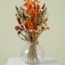 Strauß getrockneter Blumen “Niedlich Orange” | Farbe: Gemischte Farben Orange | Länge ± 50 centimeter | Pro Strauß