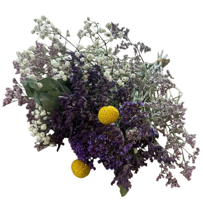 Dried flower bouquet “Lilac Dream” | Colour: Mixed colours | Length ± 50 centimetres | with purple and white flowers | Per bouquet