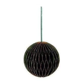 HBXD Weihnachtskugel-Aufhänger „Foldy“ | Farbe: Grün | Weihnachtsdekoration | Höhe 10 Zentimeter | Durchmesser 10 Zentimeter | Pro 20 Aufhänger