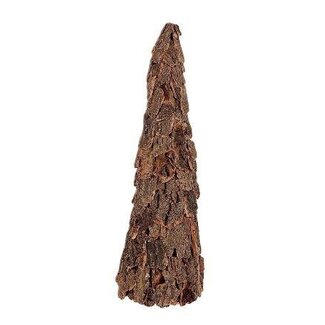 HBXD Decorative cone “Juniper” | Colour: Brown | Christmas decoration | Height 80 centimetres | Diameter 25 centimetres | Per cone
