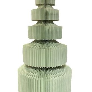 HBXD Christmas Tree Decoration “Nordic Foldy” | Colour: Green | Christmas decoration | Length 150 centimetres | Height 150 centimetres | Diameter 120 centimetres | Per Christmas tree