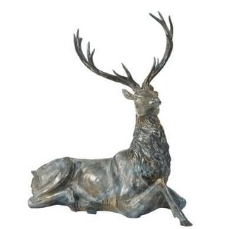 HBXD Deer “Thora” | Colour: Bronze | Christmas decoration | Length 52 centimetres | Width 27 centimetres | Height 53 centimetres | Per deer