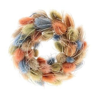 HBXD Wreath “Cade Candy” | Colour: Mixed Colours | Christmas decoration | Height 8 centimetres | Diameter 35 centimetres | Per wreath