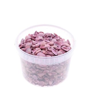 4A North Sea Shells in reusable bucket | Colour: Pink | Bucket content 3 liter | Per bucket