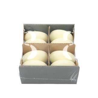 4A Ivory-coloured Floating Candle | Diameter 8 centimetre | Per 8 candles