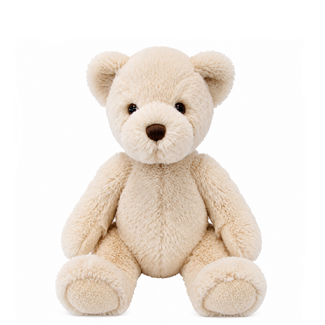 4A Light brown Plush Cuddly Bear | Length 23 centimetre | Per 6 bears