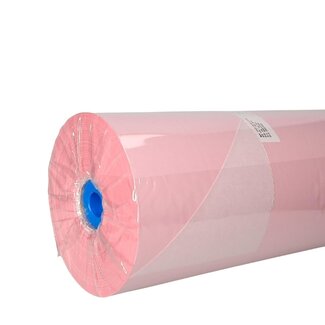 4A Light pink and White Paper Roll | Width 50 centimetre | Weight 50 gram/m² | Weight 10 kilo | Per roll