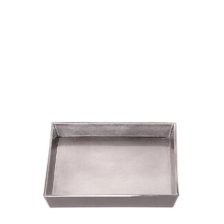 4A Silver-coloured Plastic Melamine Bowl | Diameter 12 centimeter | Height 2 centimeter | Per 12 bowls
