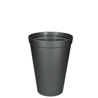 4A Grey Plastic Vase | Diameter 20 centimeter | Height 27 centimeter | Capacity 5 liter | Per vase
