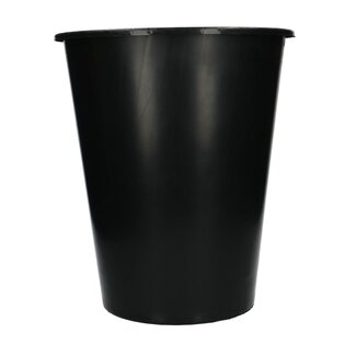 4A Plastic Bucket | Colour: Black | Capacity 13 liter | Diameter 29.5 centimeter | Height 33.5 centimeter | Per 14 buckets