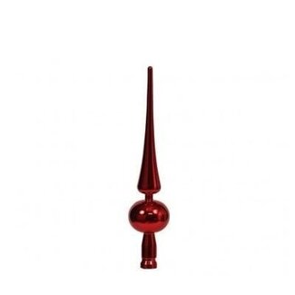 4A Red Plastic Christmas tree topper Christmas decoration | Height 28 centimeter | Per topper