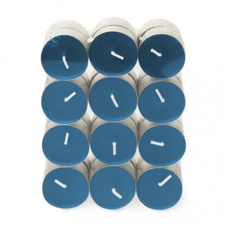 4A Blue scented tealight candles “Sunrise” | Contents 24 tealights | Per box
