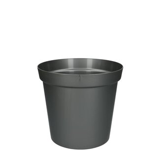 4A Plastic Flowerpot Plantpot | Colour: Grey | Diameter 19 centimetre | Height 17 centimetre | Per plantpot