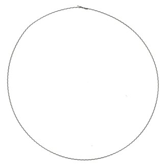 4A Metal Ring | Colour: Silver-coloured | Diameter 35 centimeter | Per 50 rings