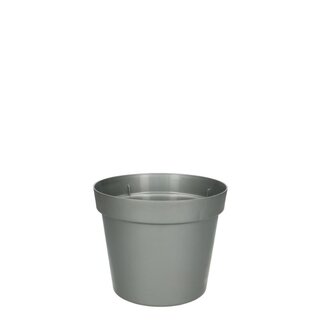 4A Plastic Flowerpot Plantpot | Colour: Grey | Diameter 15 centimeter | Height 12 centimeter | Per Plantpot