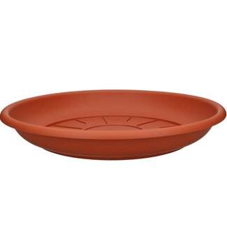 4A Plastic Water Saucer | Colour: Terracotta | Diameter 40 centimetre | Per 10 water saucers