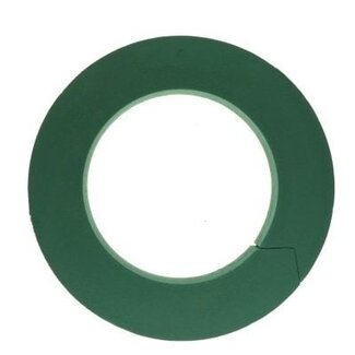 4A Floral foam Basic FF Ring | Colour: Green | Diameter 40 centimeter | Per 2 rings