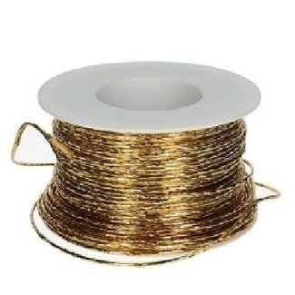4A Paper Wire | Colour: Gold-coloured | Diameter 2 millimetre | Length 100 metre | Per roll