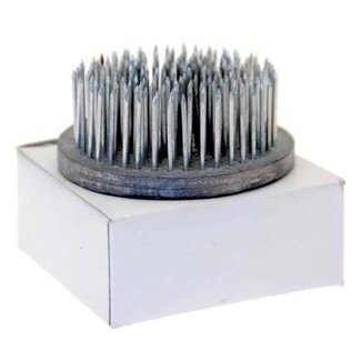 4A Pin holder | Colour: Silver-coloured | Height 5 centimeter | Per pin holder