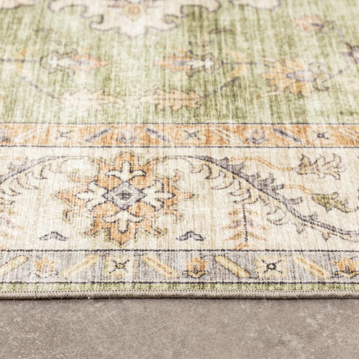 Vintage Utomhusmatta - Santo Medaillon Grön