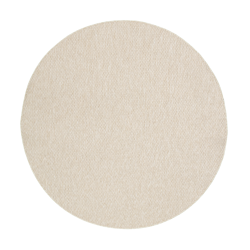 Rund Utomhusmatta - Costa Sand - sfeer