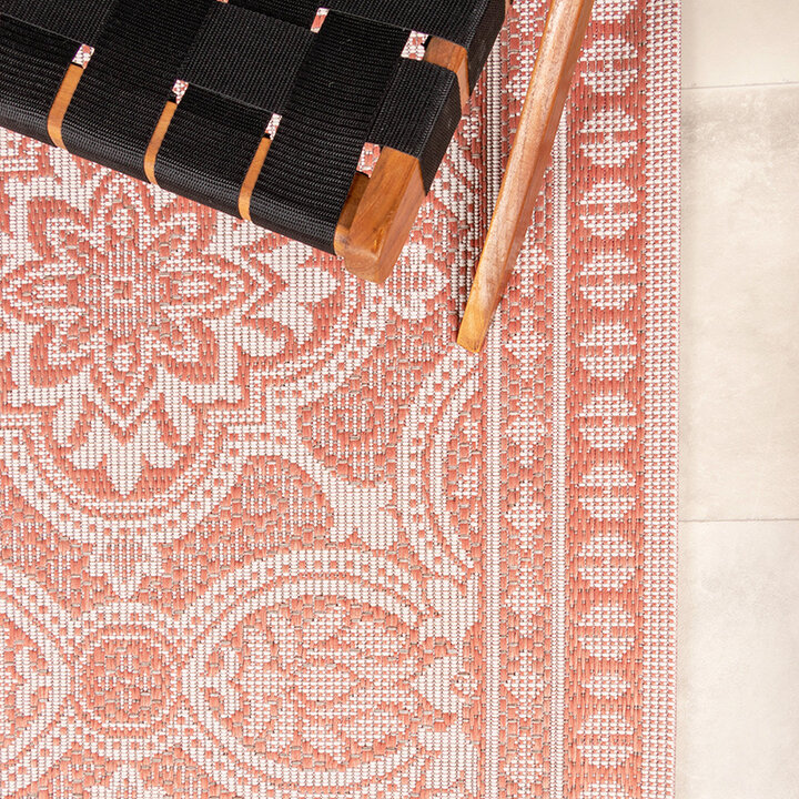Utomhusmatta - Summer Oriental Rosa